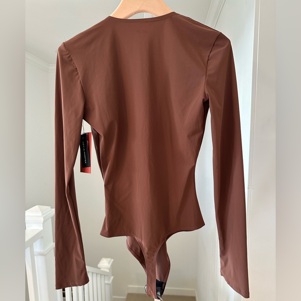 ALIX NYC Brown Long Sleeve Bodysuit - Picture 9 of 15